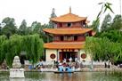 Dian Lake, Grand View Park, Dragon Gate and Huating Temple Private Tour