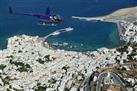 Santorini Helicopter Flight