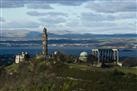 Calton Hill and the Scottish National Monument