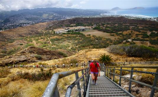 Diamond Head tour with Antilog Vacations at Oahu USA